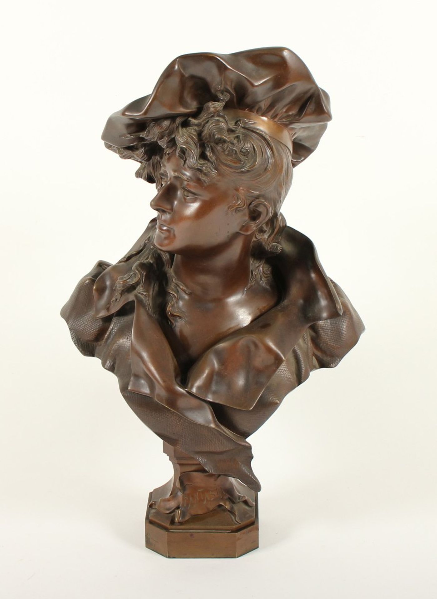 NELSON, Anton (tätig um 1880-1910), "Fantasia", Bronze, H 47 - Bild 2 aus 4