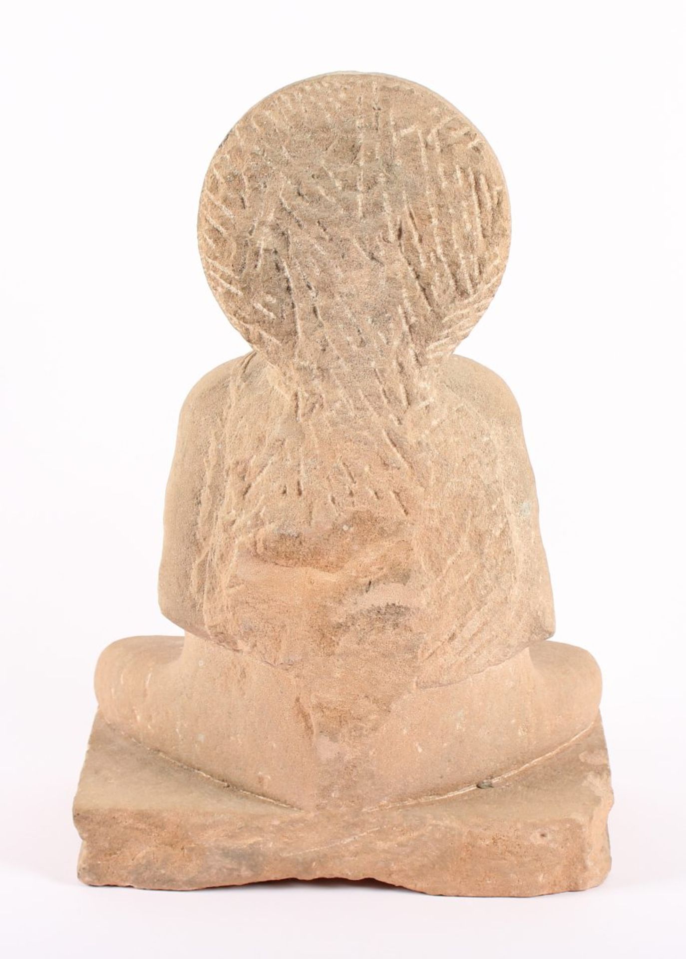 BUDDHA, Stein, H 45, SÜDOSTASIEN - Bild 3 aus 3