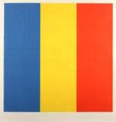 KELLY, Ellsworth, "Red yellow blue", Farblithografie, 94 x 91,5, nummeriert 20/80, handsigniert,