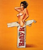 RAMOS, Mel, "Baby Ruth", Farboffset, 48 x 42, Edition New York, 2004, ungerahmt