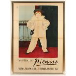PICASSO, Pablo, Plakat "Mostra di Picasso", Original-Farboffsetlithografie, ca. 140 x 99, 1953,