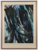 GÖTZ, Karl Otto, "Foss", Original-Farblithografie, 65 x 50, nummeriert 19/95, datiert 1986,