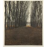GREENWOOD, Phil, "Avenue", Original-Radierung, 51 x 44, nummeriert 186/200, betitelt, handsigniert