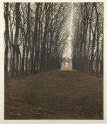 GREENWOOD, Phil, "Avenue", Original-Radierung, 51 x 44, nummeriert 186/200, betitelt, handsigniert