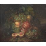 FORSTER, George E. (1817-1896), "Stilleben mit Früchten", Öl/Lwd., 30,5 x 36,5, auf Hartfaser