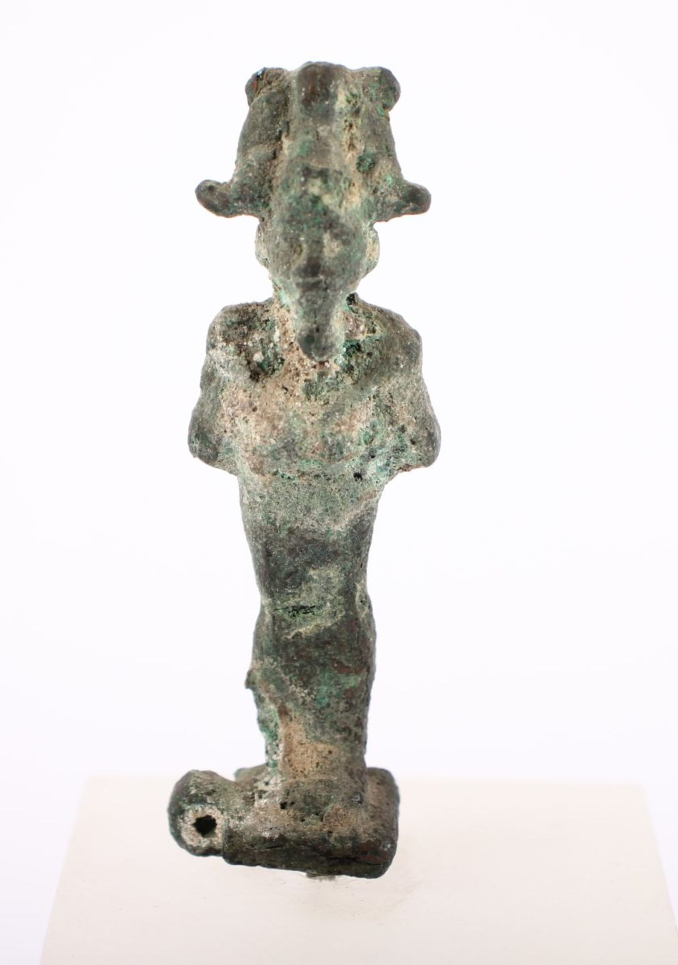 OSIRISSTATUETTE, Bronze, H 6,5, ÄGYPTEN, wohl Spätzeit, ca.6.-2.Jh.v.Chr. Provenienz: Sammlung