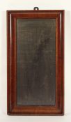 GROSSER BIEDERMEIERSPIEGEL, Mahagoni, 121 x 66, DEUTSCH, um 1840