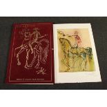 DALI, Salvador, nach, "Les chevaux de Dali", Mappe mit 17 Farblithos, Georges Israel Edition,