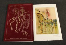 DALI, Salvador, nach, "Les chevaux de Dali", Mappe mit 17 Farblithos, Georges Israel Edition,