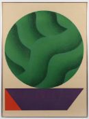 SUGAI, Kumi, "Soleil vert", Original-Farblithografie, 66 x 51, nummeriert 141/200, handsigniert