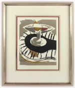 BRAQUE, Georges, "Stilleben", Original-Farblithografie, 33 x 26, Edition Galerie Maeght/Paris, R.