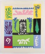 MATISSE, Henri, nach, "Amphitrite", Farbserigrafie, 61 x 52, Succession Matisse, Sabam, 1996,