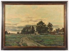 SEWOHL, Waldemar (1887-1967), "Niederrheinische Landschaft", Öl/Lwd., 67 x 97, unten links signiert,
