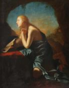 VAN DER WERFF, Adriaen (1659-1722), Umkreis/Schule, "Büßende Maria Magdalena", Öl/Kupfer, 30,5 x