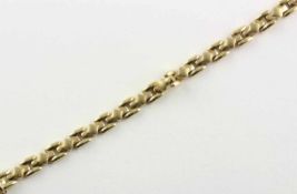 ARMBAND, 333/ooo Gelbgold, teilweise satiniert, L 18,5, 12,4g- - -22.00 % buyer's premium on the