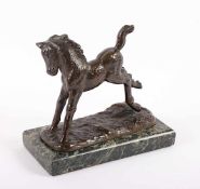 MARA, (?) "Esel", Bronze, H 14, Marmorsockel- - -22.00 % buyer's premium on the hammer price19.