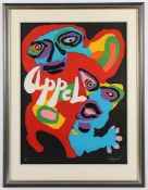 APPEL, Carel, "A lovely pair", Original-Farblithografie, 66 x 49, bez. H.C., 1977, handsigniert. R.-