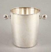 ART DECO-SEKTKÜHLER, Metall, versilbert, H 21, CHRISTOFLE, um 1930- - -22.00 % buyer's premium on