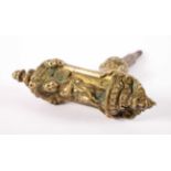 FIGURALER GRIFF, Bronze, L 11, E.19.Jh.- - -22.00 % buyer's premium on the hammer price19.00 % VAT