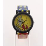 HARING, Keith, Art Watch "Bunny on the move", Entwurf 1986- - -22.00 % buyer's premium on the hammer