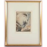 GÖRG, Jürgen, "Tisch IV", Original-Farbradierung, 24 x 17, nummeriert 93/150, handsigniert, R.- - -