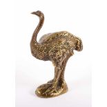 VOGELSTRAUSS, H 10, im Stil der Wiener Bronze, wohl um 1920- - -22.00 % buyer's premium on the