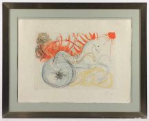 DALI, Salvador, "Elijah", aus "Unser historisches Erbe", (Blatt 7), 1975, Original-