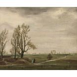 CHAMPION, Theo (1887-1952), "Landschaft", Öl/Platte, 37 x 45, unten rechts signiert und "1934"