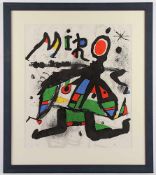 MIRO, Joan, "o.T.", Farblithografie, 62 x 54, Galerie Maeght/Paris, 1978, R.- - -22.00 % buyer's