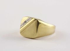 HERRENRING, 333/ooo Gelbgold, RG 63, 3,6g- - -22.00 % buyer's premium on the hammer price19.00 % VAT