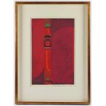 ACKERMANN, Max, "o.T.", Original-Farblithografie, 48 x 31, bez. E.A., handsigniert und datiert 1973,