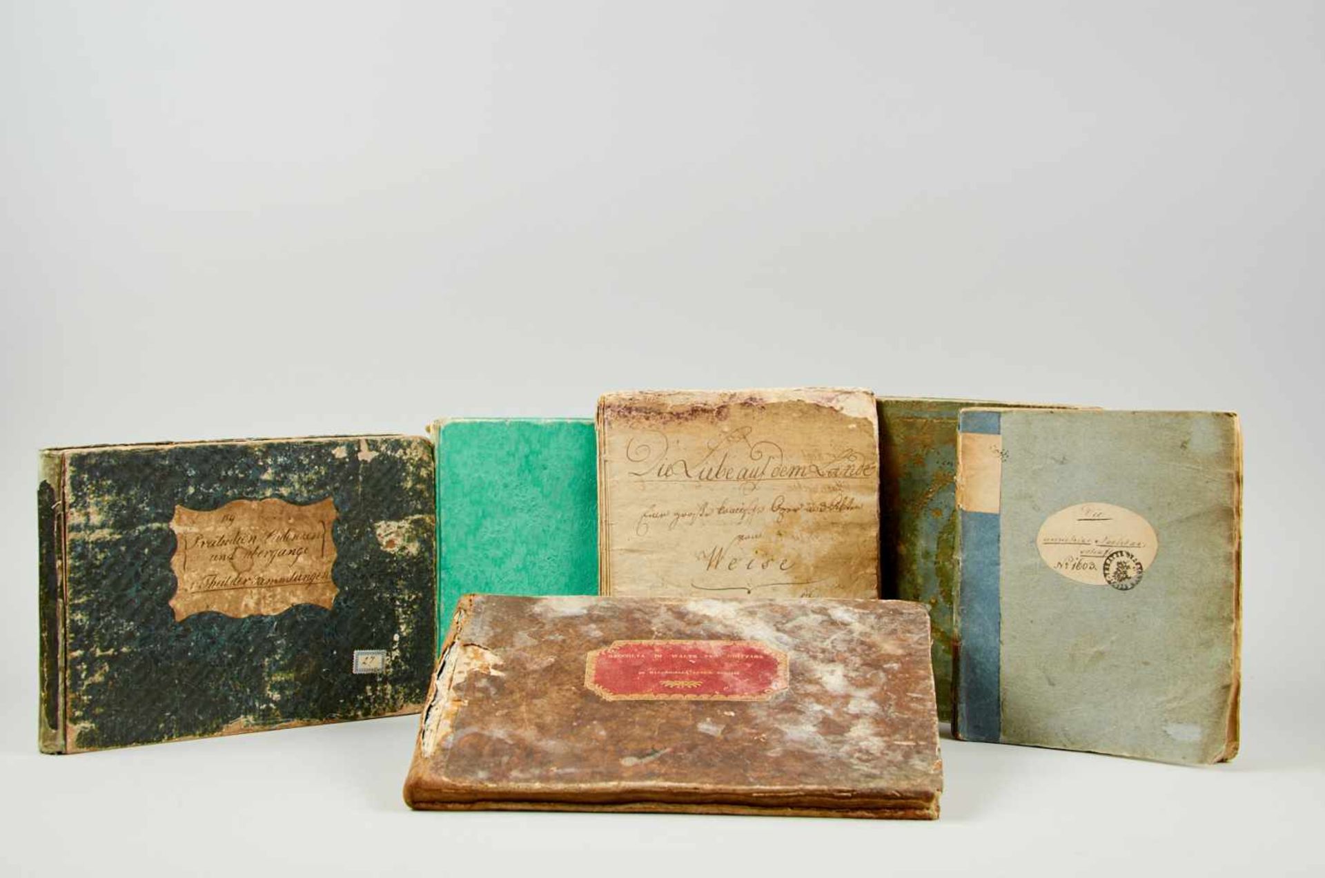 Musikmanuskripte - Sammlung - Ca. 30 teils umfangreicheNotenhandschriften. Deutschland, meist