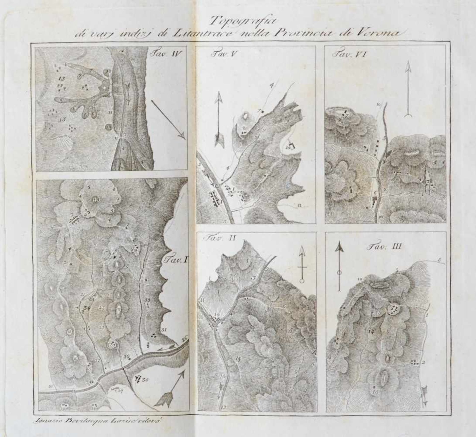 Bergbau und Mineralogie Bevilacqua Lazise, I., Dei combustibili fossili esistenti nellaprovincia - Bild 3 aus 3