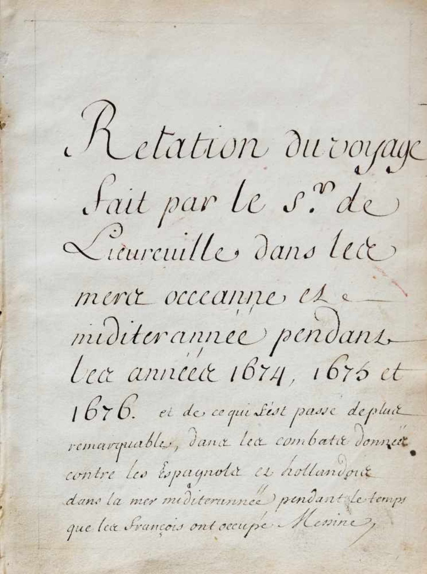 Holländischer Krieg "Tout la nuit l'on travailla à se racomoder pour recommencer le combat le - Bild 2 aus 4