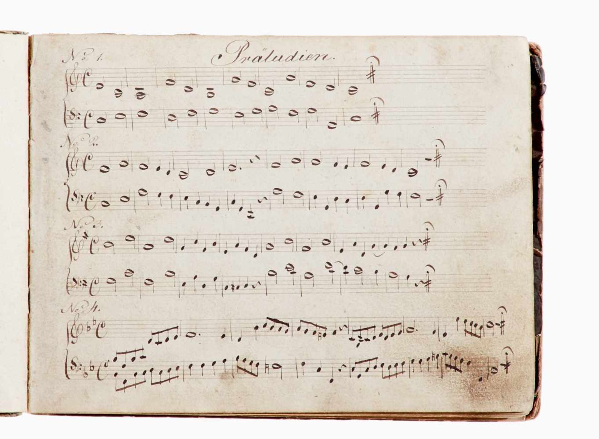 Musikmanuskripte - Sammlung - Ca. 30 teils umfangreicheNotenhandschriften. Deutschland, meist - Bild 3 aus 3