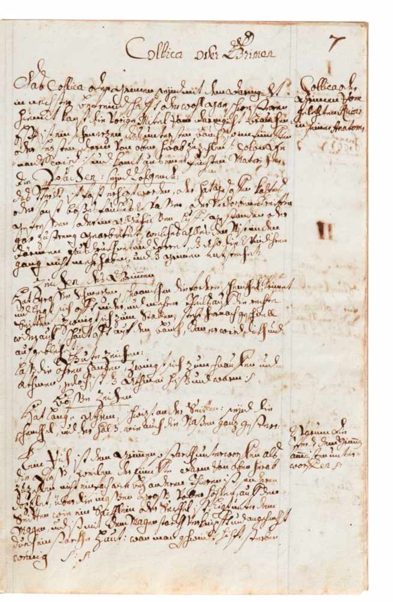 "Artzney Buech vor krancke Pferdt" (Deckeltitel).Deutsche Handschrift auf Papier. Allgäu, um 1770- - Bild 3 aus 3