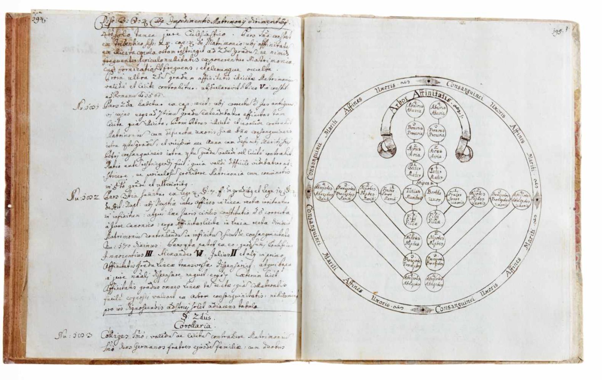 Irenik Bremen "De Extrema Unctione, Ordine, et Matrimonio." Lateinische Handschrift auf Papier. Wohl - Bild 4 aus 4