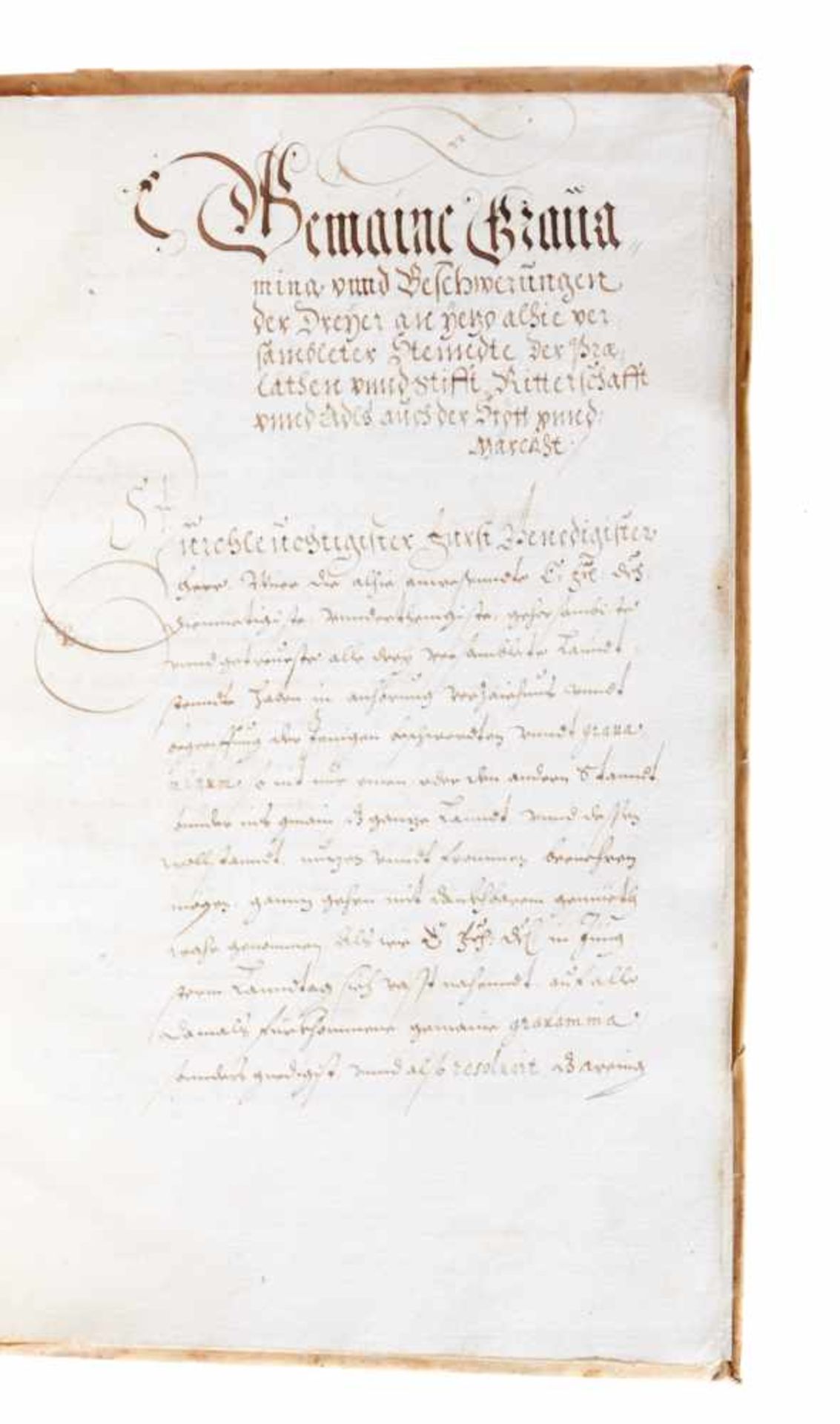 Bayern Landtag 1612 - "Fürstlich Auffschreiben unnd Erforderung auf den Lanndtag."Deutsche - Bild 4 aus 4