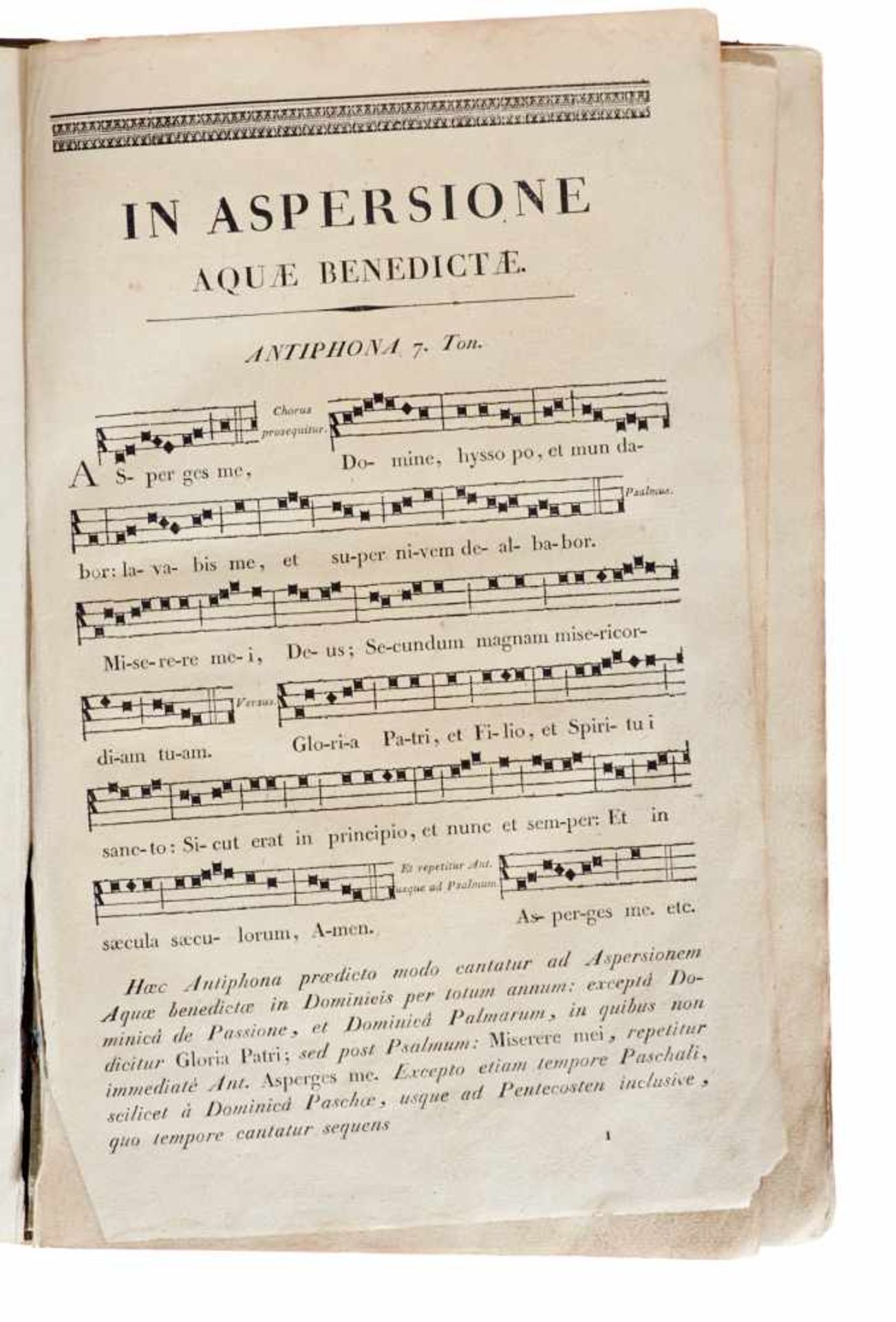Kirchenmusik - Supplementum kyriale,in quo Antiphonae ad aspersionem Aquae Benedictae, necnon - Bild 3 aus 3