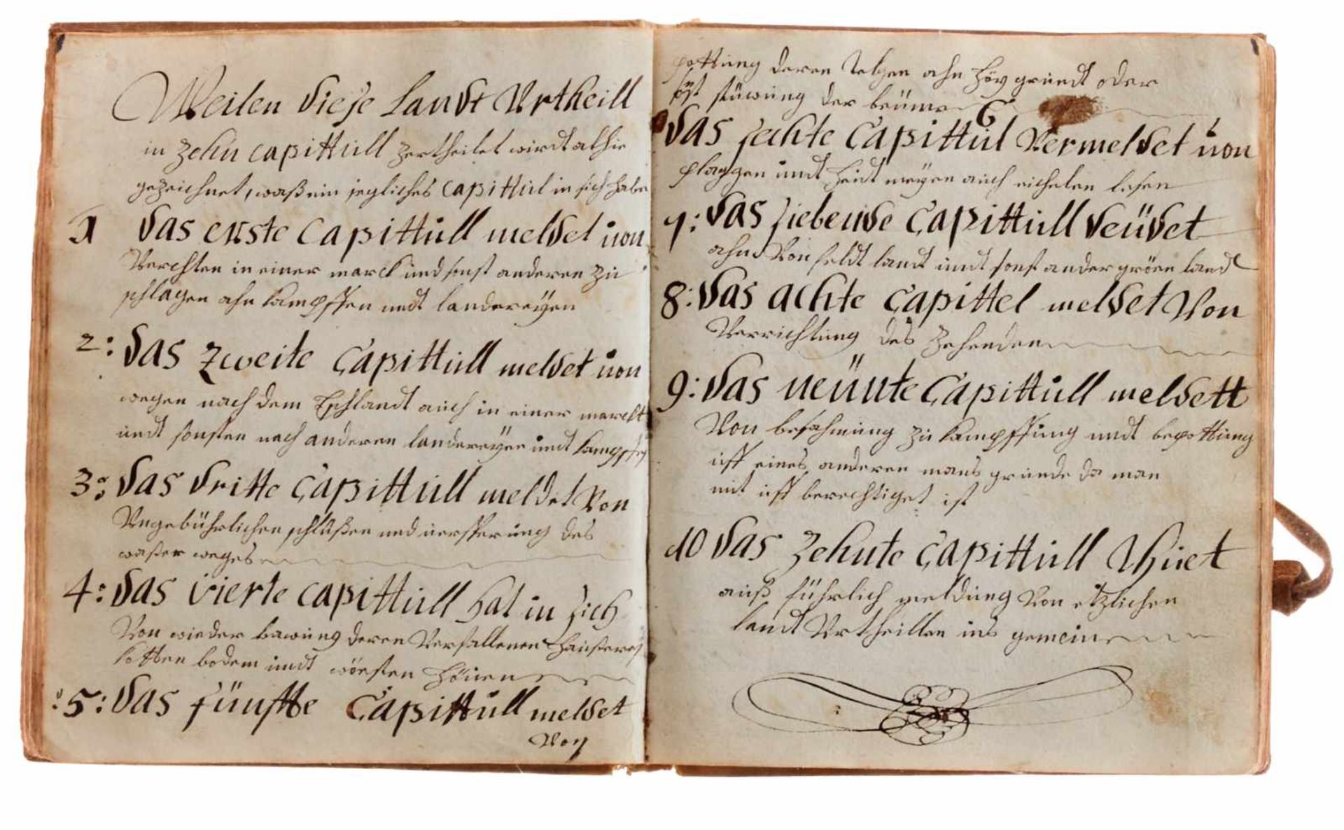 Münsterland Billerbeck - Grundrechenarten und Rechtsfälle -Deutsche Handschrift auf Papier. Dat. - Bild 4 aus 5