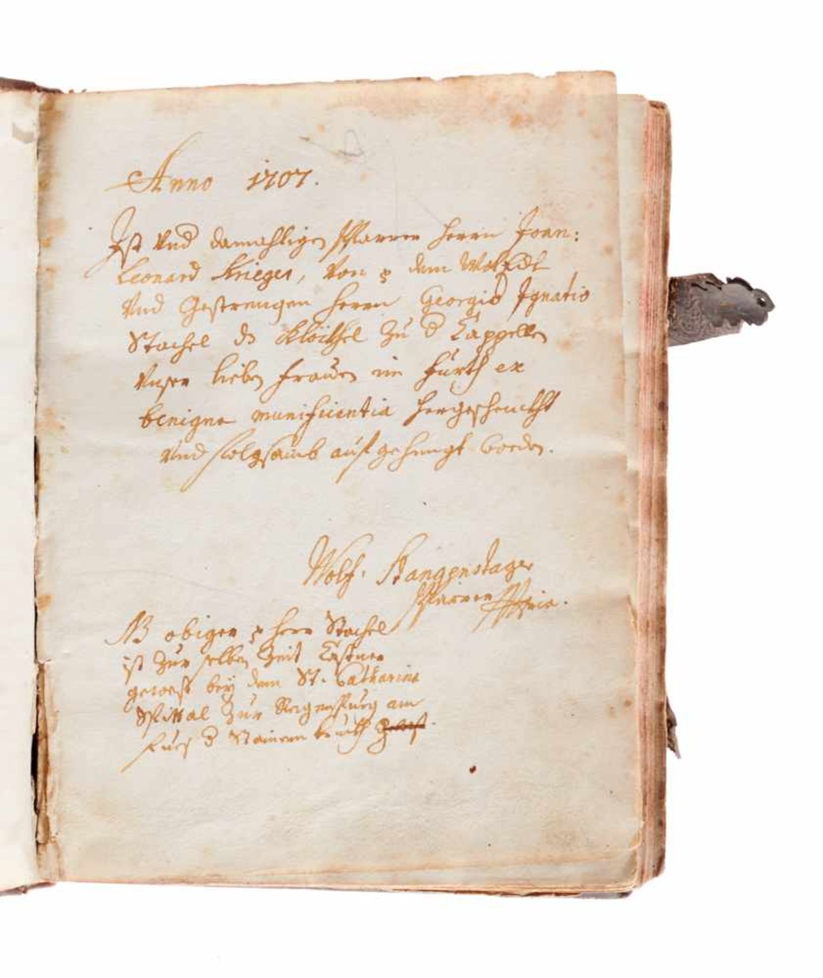 Bayern Landtag 1605 - "Auffschreiben und erforderung auf dem Lanndtag."Deutsche Handschrift auf - Bild 2 aus 5