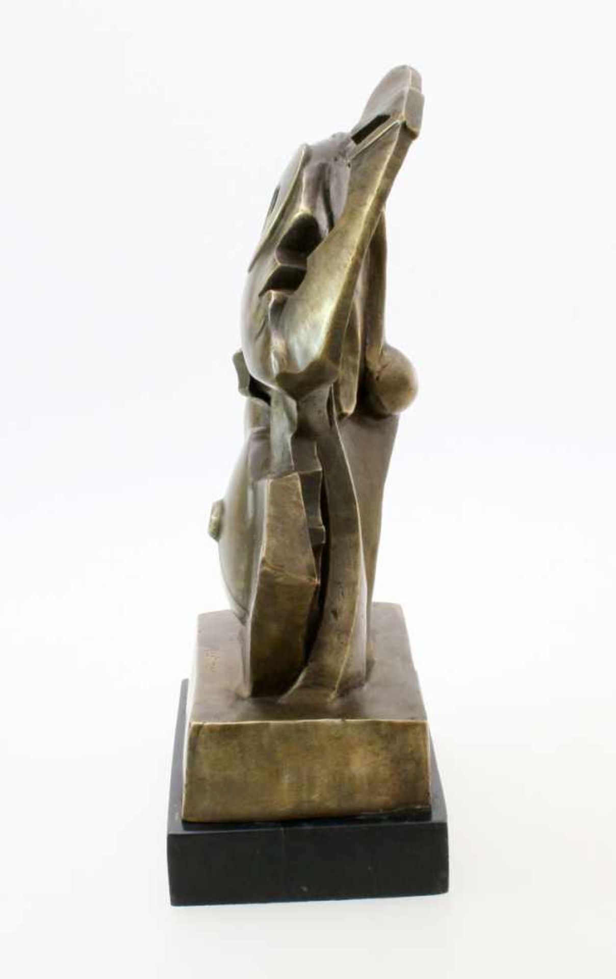 Bronzeskulptur Marimon - 20. JahrhundertAbstrakte Büste, Künstler wurde schon mehrmals international - Image 2 of 4