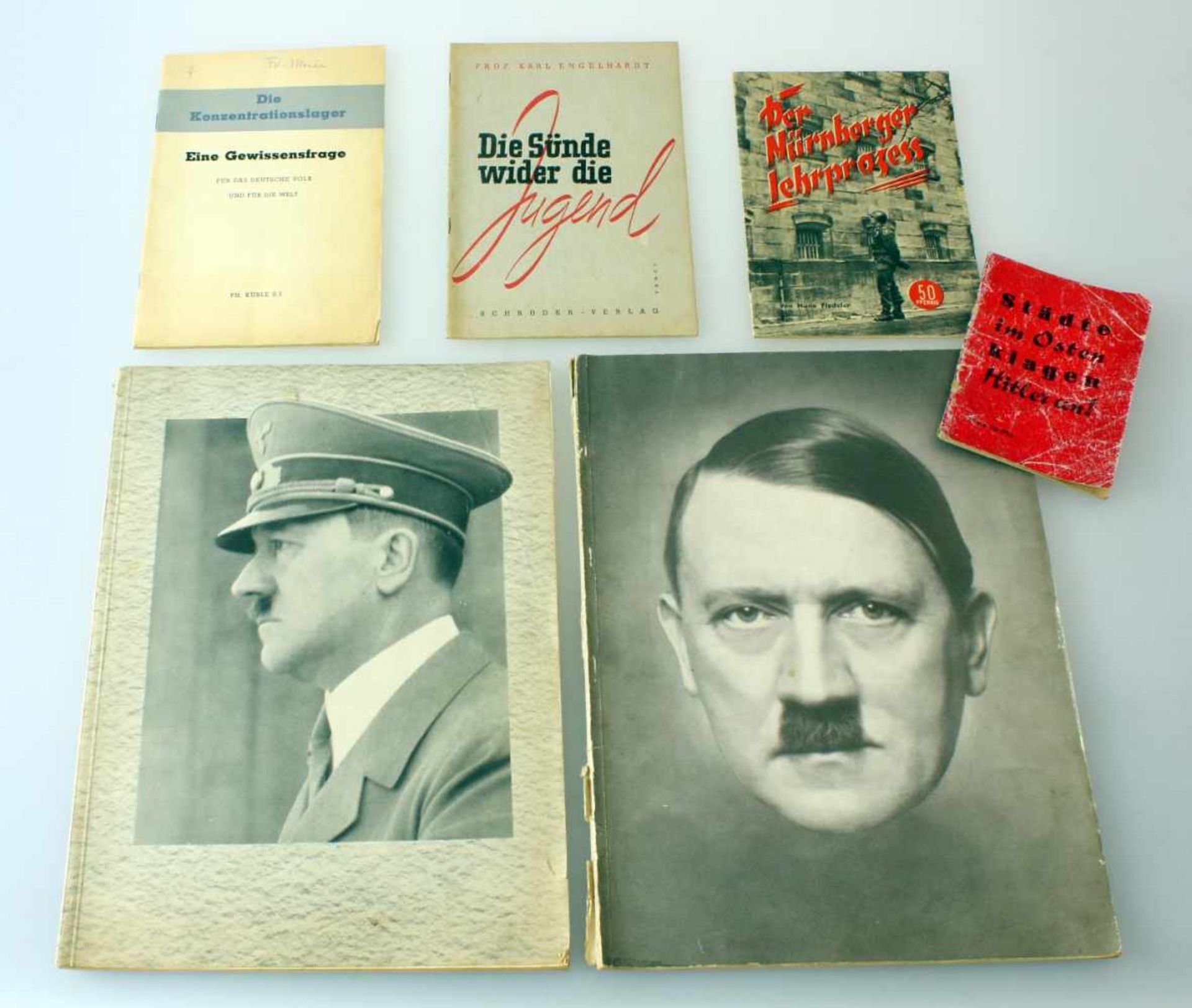 Literatur 3. Reich und unmittelbar danachUnser Führer, Ein Mann und sein Volk Adolf Hitler, Die