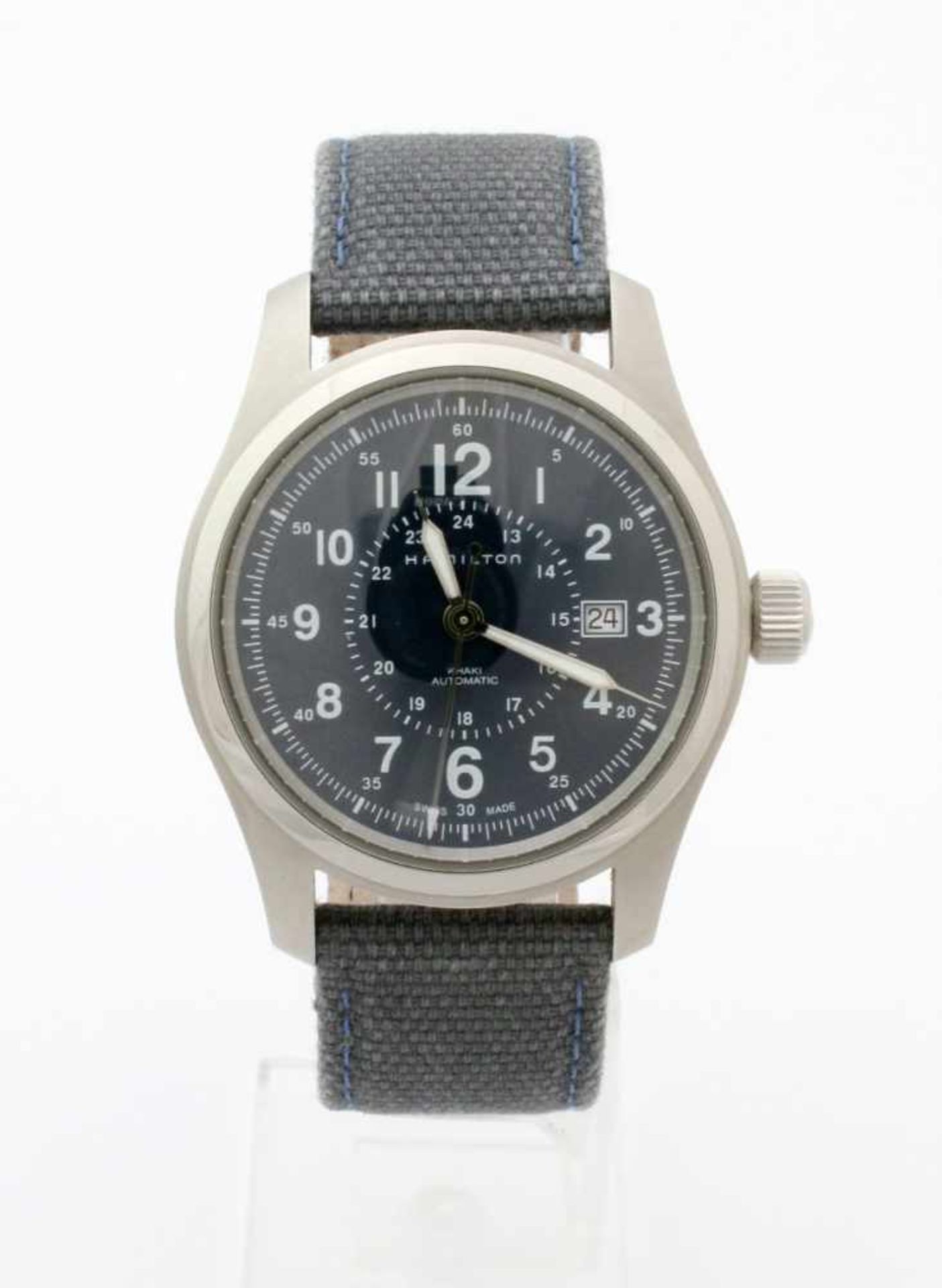 Armbanduhr Hamilton Kaki Field AutomatikAutomatikwerk, Edelstahlgehäuse Ø 42 mm, 100 m - Bild 4 aus 7