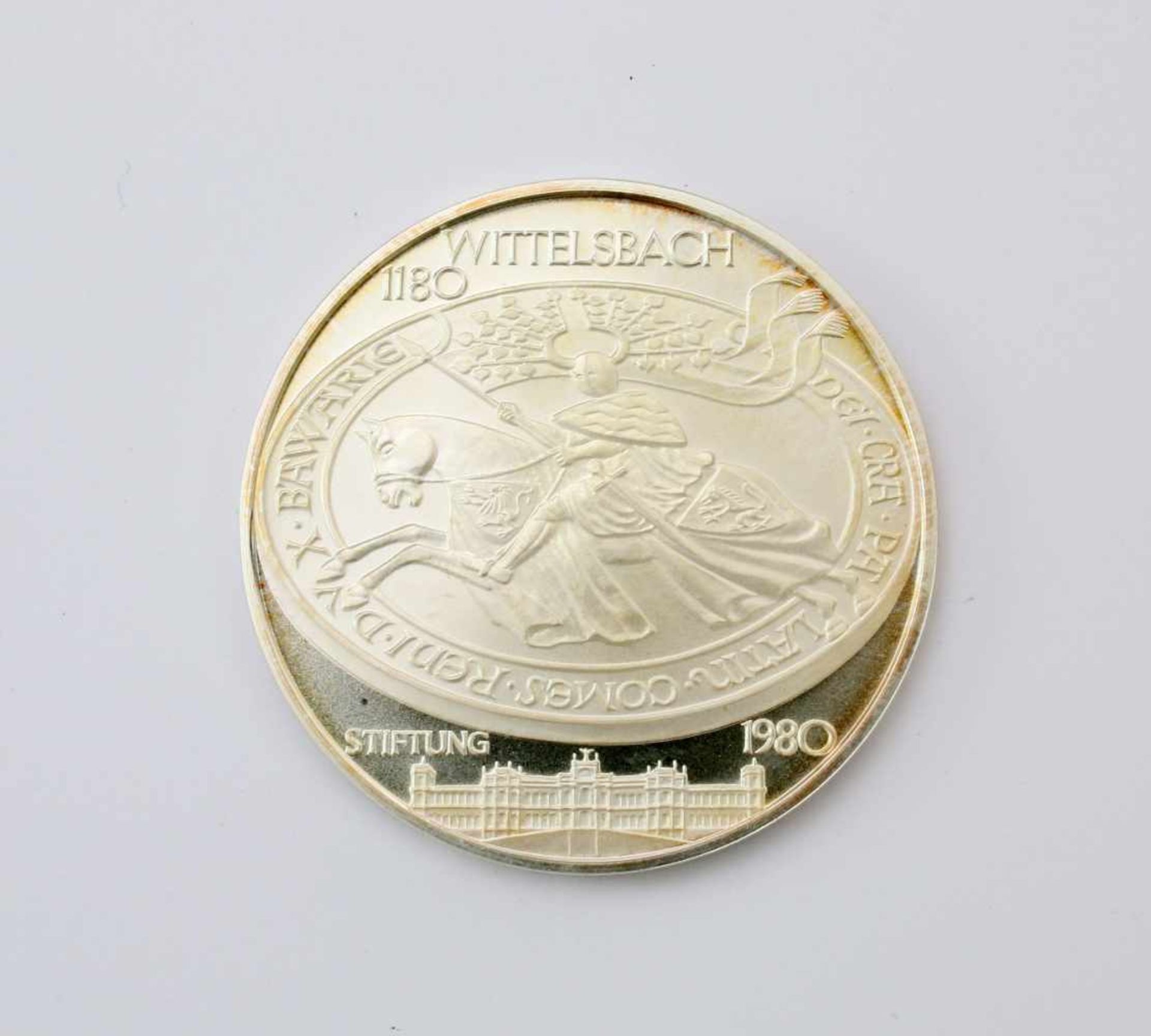14 Silbermünzen und Medaillen 19. & 20. JahrhundertLouis Philippe 5 Franc 1845; 1 Sol Peru 1865; 500 - Image 4 of 5