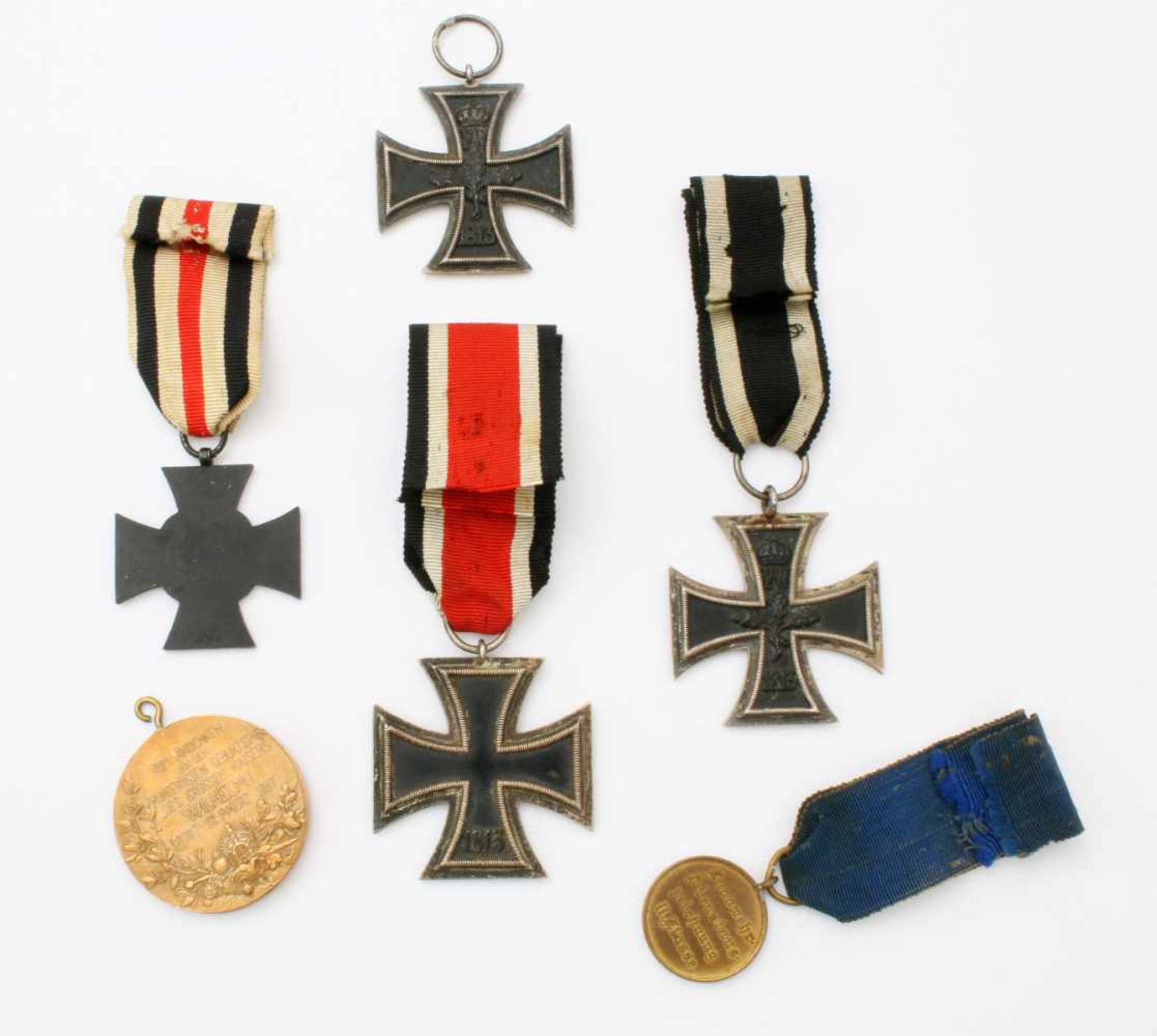 Deutsches Reich - Orden, Auszeichnungen2x Eisernes Kreuz 2.Kl. 1914, eines am Bandabschnitt. - Bild 2 aus 2