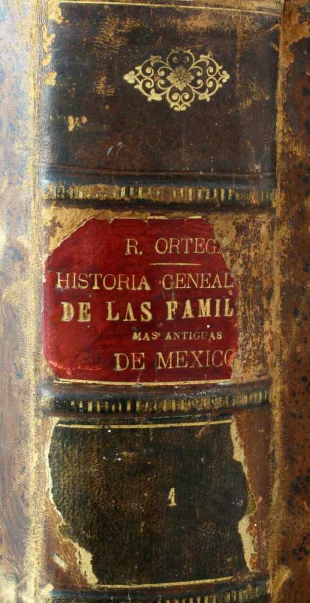 Buch - "Familias mas Antiguas de Mexico" - 1905Eines der seltensten Bücher am Markt, Band 1 von 3 - Bild 2 aus 8
