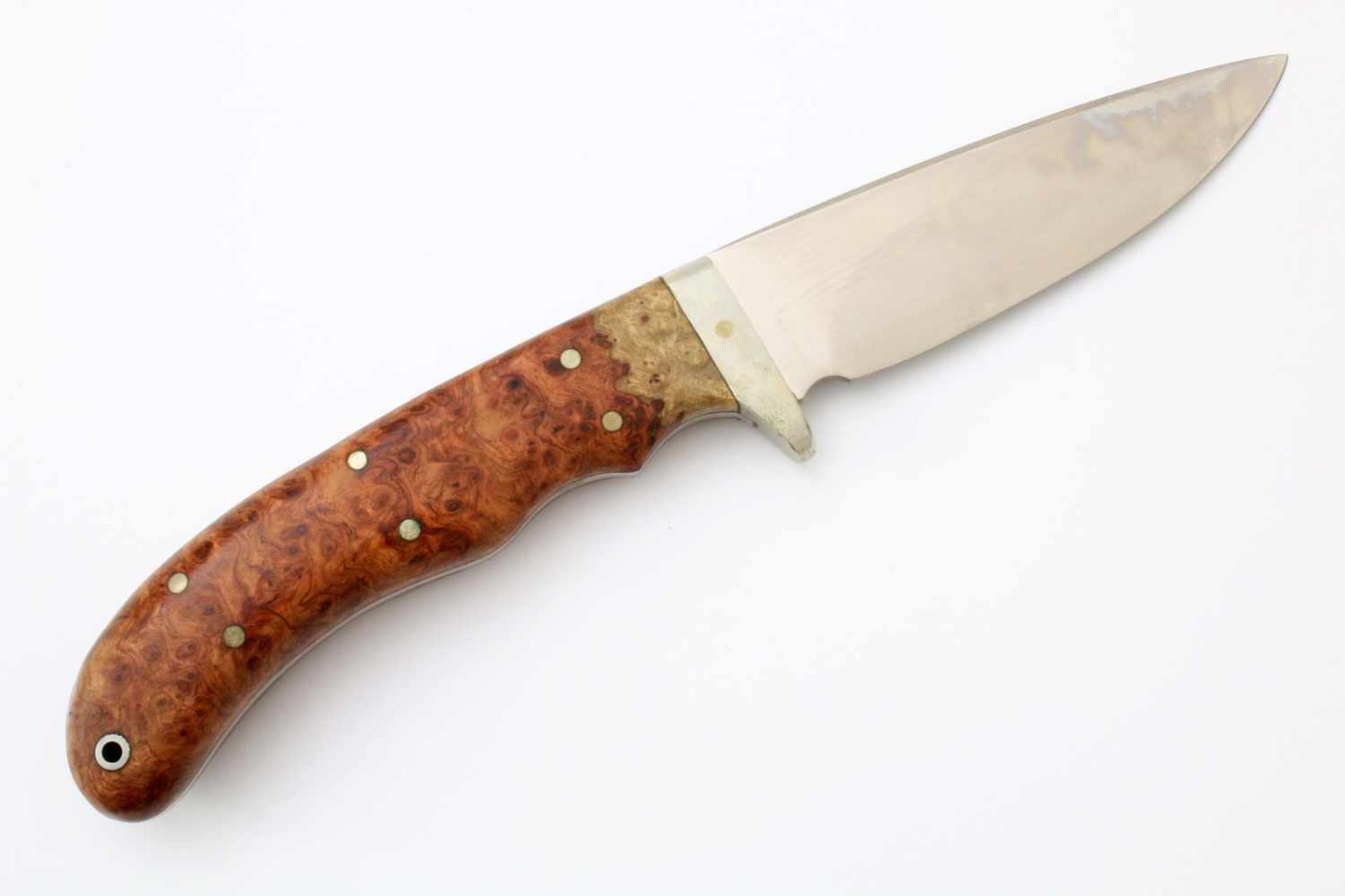 Jagdmesser SemmelrochKlinge quartseitig bez. "Semmelroch handmade CPMT 440V-60HRC 1991". - Bild 2 aus 4