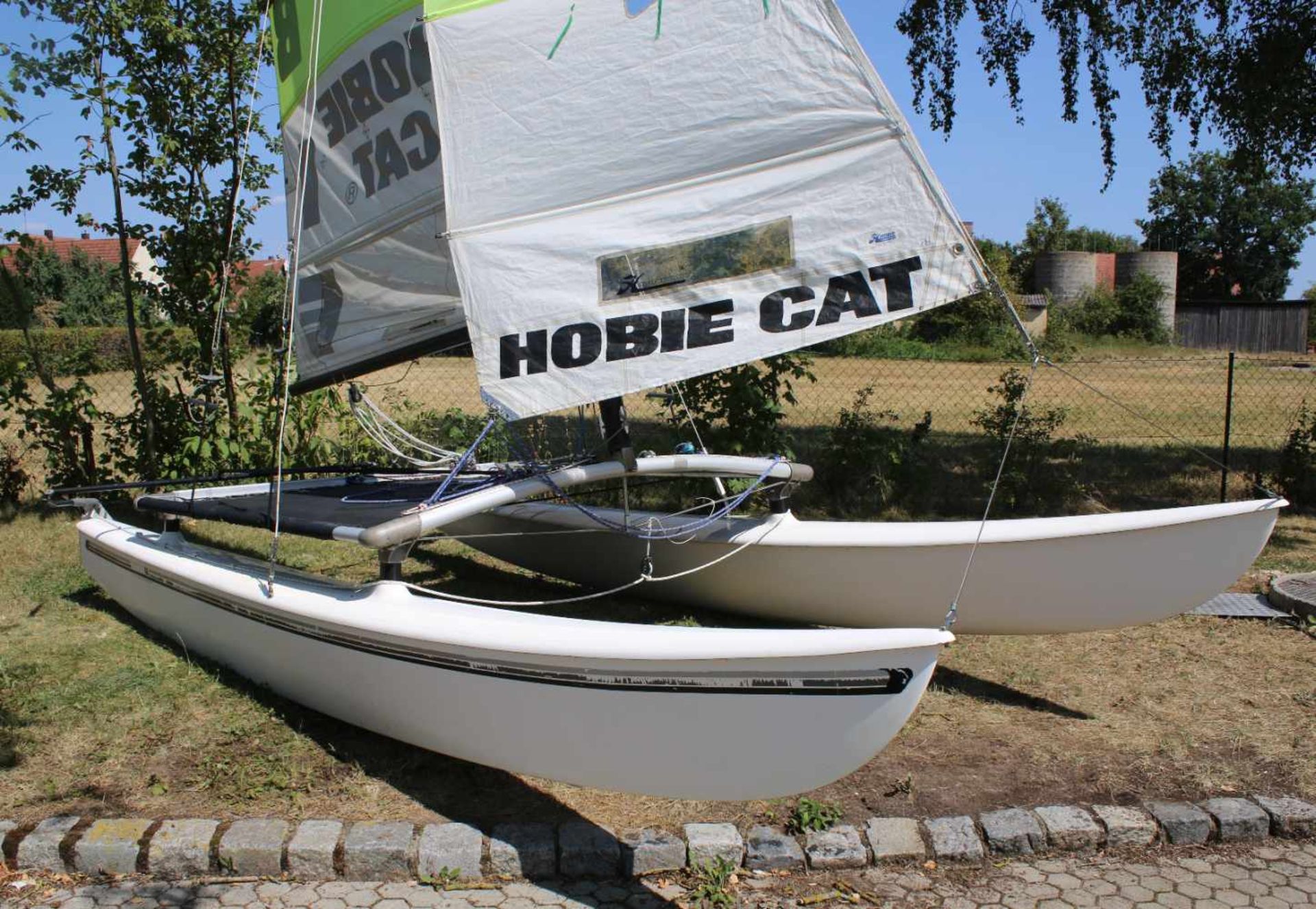 Sport-Katamaran - Hobie Cat 16, inklusive PKW  Anhänger und SlipwagenKomplett segelfertig mit - Bild 4 aus 21