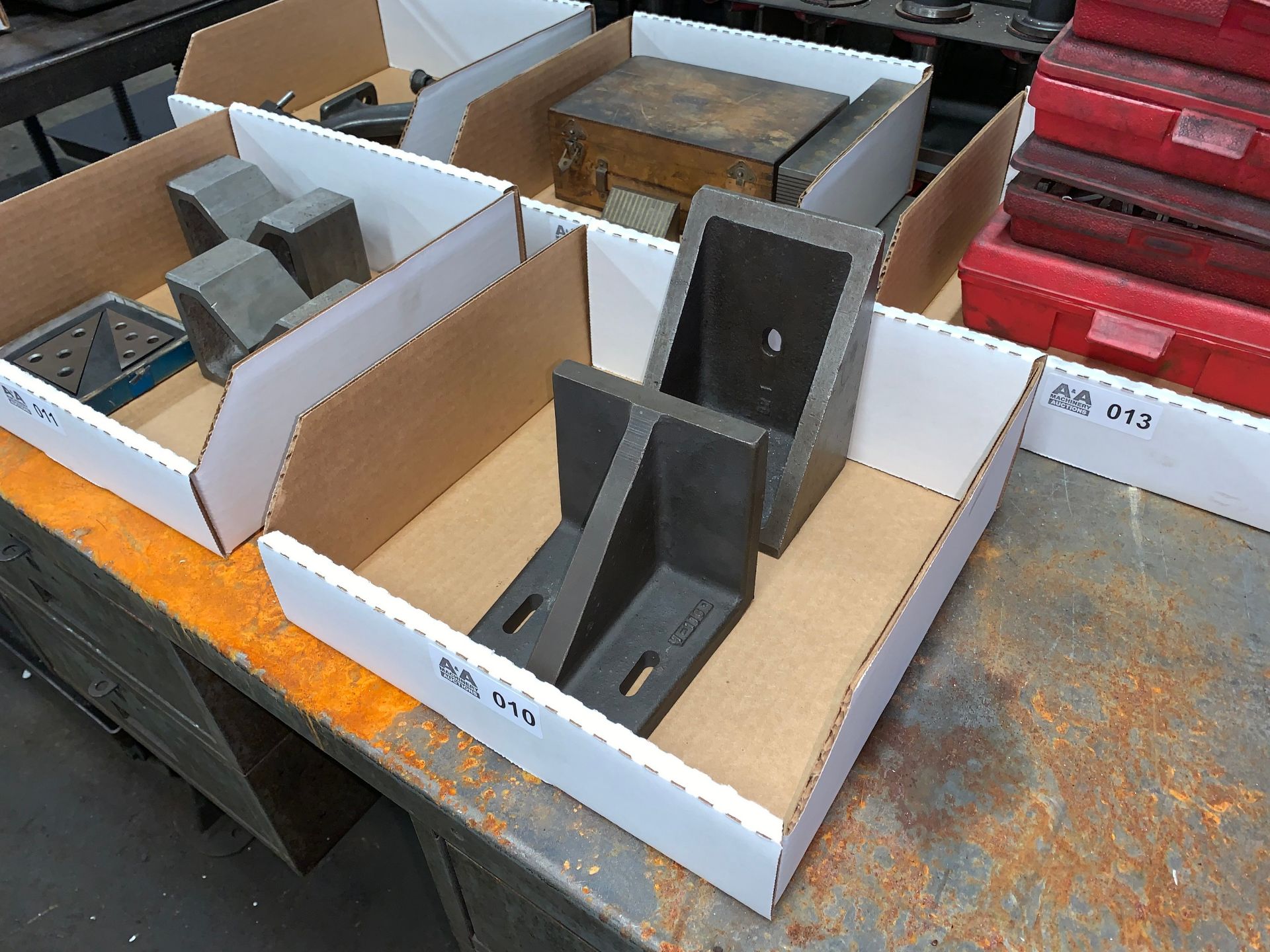 Qty of (2) Angle Plates (Buyer is Responsible for ALL Packaging, Palletizing, Crating, Securing - Image 2 of 2